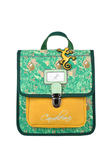 Backpack Cameleon Green retro PBRESD30