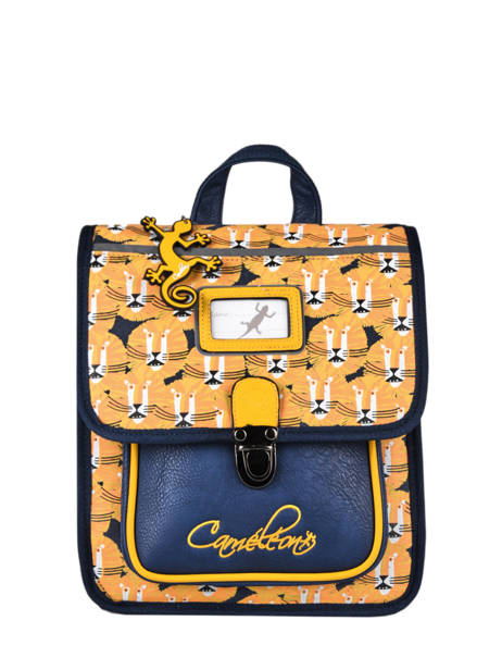 Backpack 1 Compartment Cameleon Yellow retro SD30