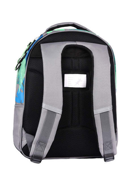Backpack For Kids 2 Compartments Cameleon Gray actual SD43 other view 7
