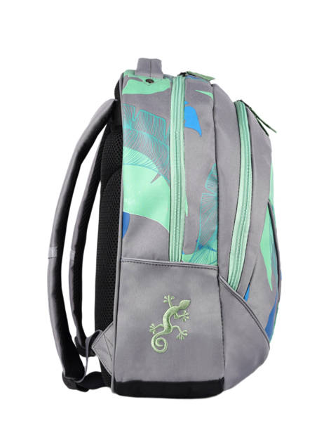 Backpack For Kids 2 Compartments Cameleon Gray actual SD43 other view 5