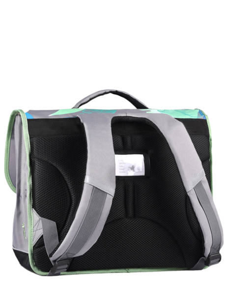 Cartable Enfant 3 Compartiments Cameleon Gris actual CA41 vue secondaire 7