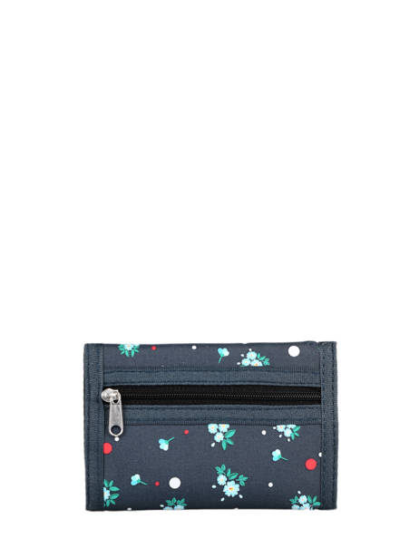 Compact Kids Wallet Basic Cameleon Blue actual WALL other view 2