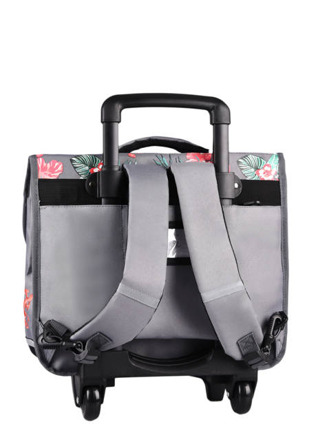 Cartable à Roulettes Enfant 2 Compartiments Cameleon Gris actual CR38 vue secondaire 7