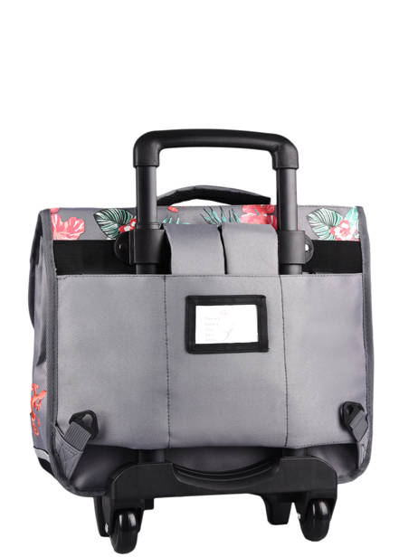 Cartable à Roulettes Enfant 2 Compartiments Cameleon Gris actual CR38 vue secondaire 8