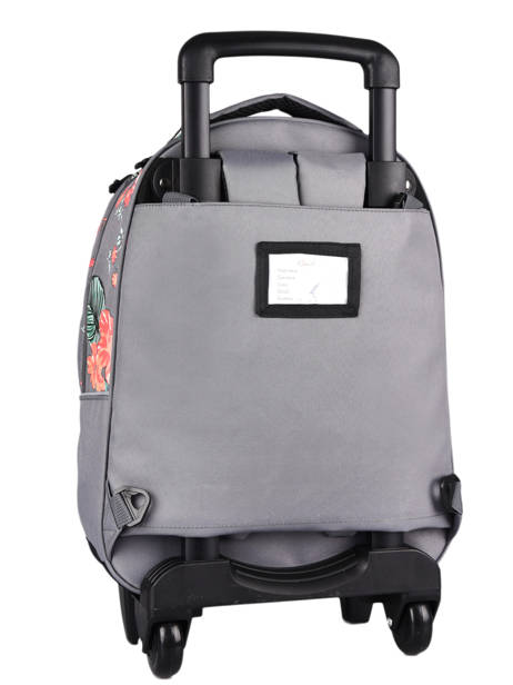 Wheeled Backpack For Kids 2 Compartments Cameleon Gray actual SR43 other view 7