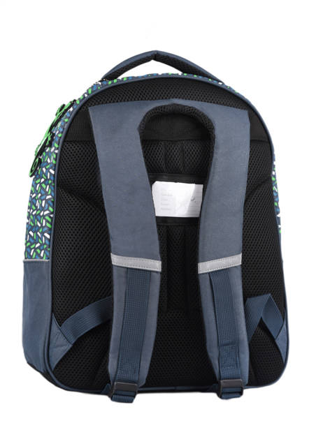 Backpack For Kids 2 Compartments Cameleon Blue actual SD43 other view 6