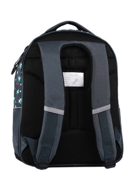 Sac à Dos Enfant 2 Compartiments Cameleon Bleu actual SD43 vue secondaire 6