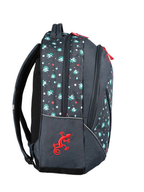 Sac à Dos Enfant 2 Compartiments Cameleon Bleu actual SD43 vue secondaire 4