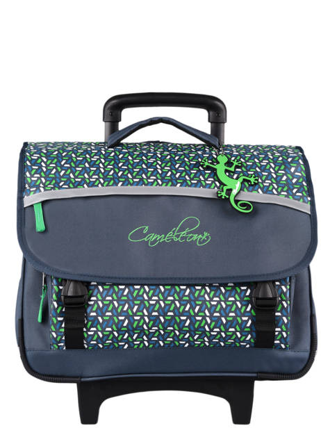 Cartable à Roulettes Enfant 3 Compartiments Cameleon Bleu actual CR41