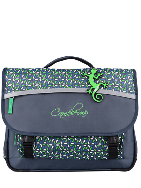 Cartable Enfant 3 Compartiments Cameleon Bleu actual CA41