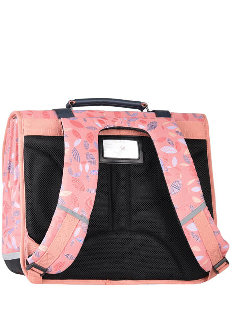 Cartable Enfant 3 Compartiments Cameleon Rose vintage fantasy CA41 vue secondaire 7