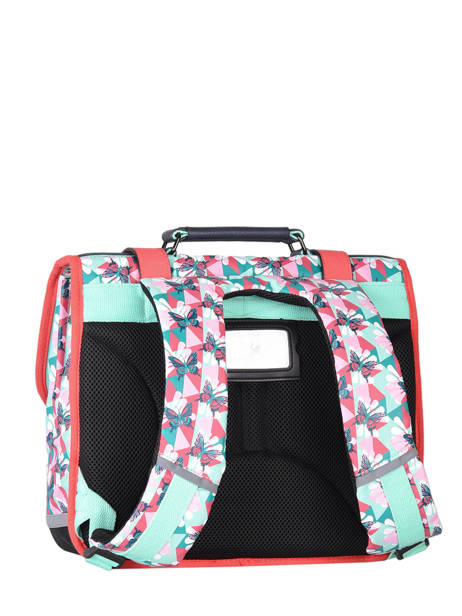 Satchel For Girls 2 Compartments Cameleon Multicolor vintage fantasy CA35 other view 7