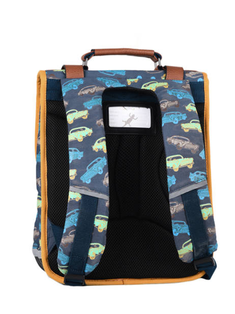 Backpack For Boys 2 Compartments Cameleon Multicolor vintage urban SD38 other view 7