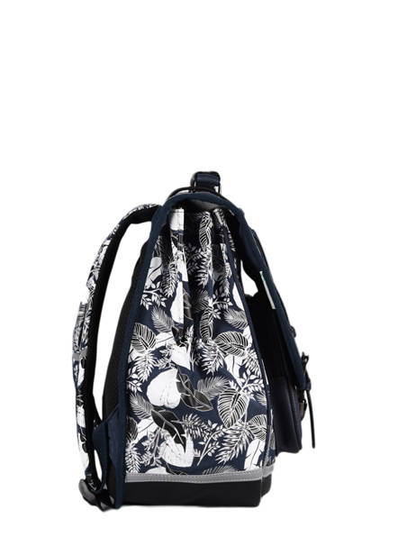Satchel For Boys 2 Compartments Cameleon Blue vintage urban CA35 other view 5
