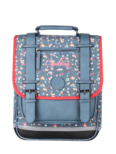 Sac à Dos Enfant 2 Compartiments Cameleon Bleu vintage fantasy SD38