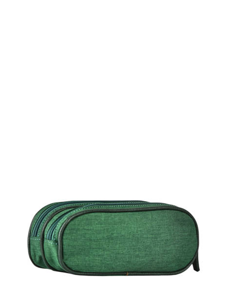 Trousse 2 Compartiments Cameleon Vert vintage color - VIC-TROU vue secondaire 2