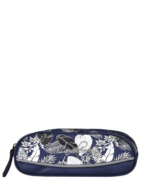 Pencil Case For Boy 2 Compartments Cameleon Blue vintage urban VIB-TROU