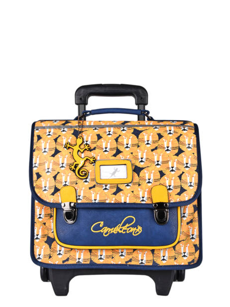 Wheeled Backpack Rétro Cameleon Yellow retro CR35