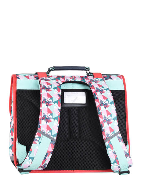Satchel For Girl 2 Compartments Cameleon Multicolor vintage fantasy CA38 other view 7