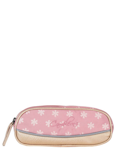 Trousse Fille 2 Compartiments Cameleon Rose vintage fantasy PBVGTROU