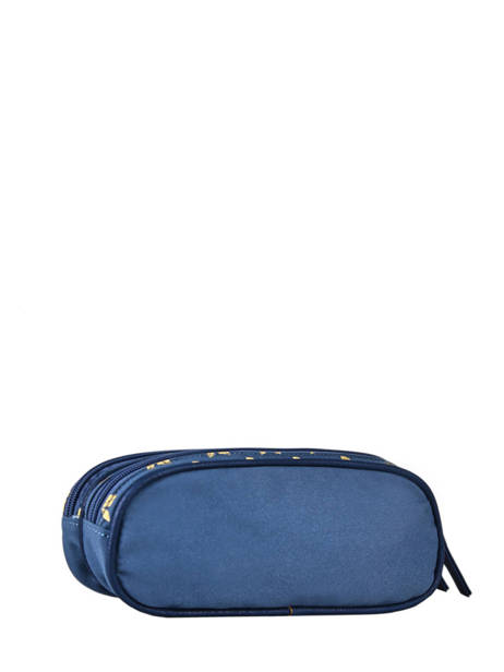 Trousse Fille 2 Compartiments Cameleon Bleu vintage fantasy PBVGTROU vue secondaire 2