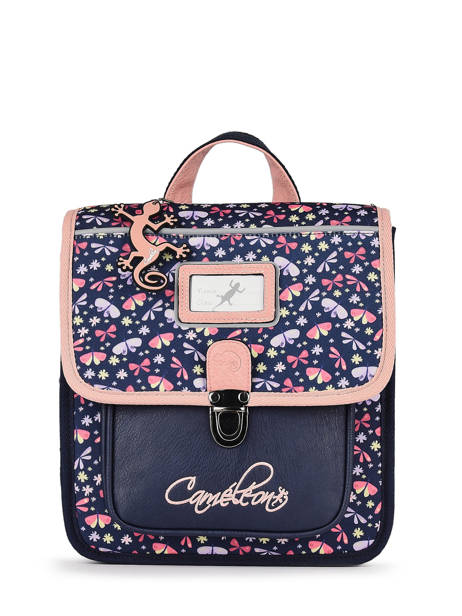 Sac  Dos 1 Compartiment Cameleon Bleu retro SD30