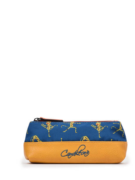 Pencil Case For Kids 1 Compartment Cameleon Blue retro TROU