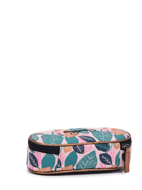 1 Compartment  Pouch Cameleon Pink vintage fantasy PLUM other view 3