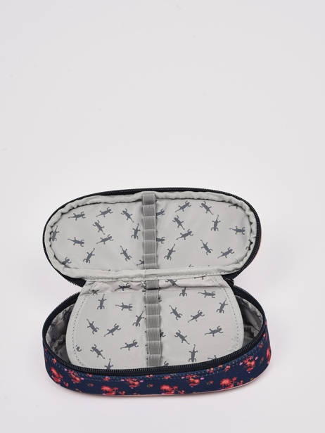 1 Compartment  Pouch Cameleon Blue vintage fantasy PLUM other view 1