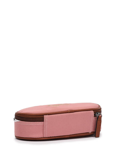 1 Compartment  Pouch Cameleon Pink vintage fantasy PLUM other view 2