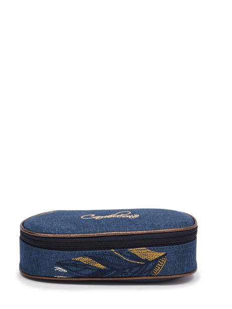 Pennenzak 1 Compartiment Cameleon Blauw vintage fantasy PLUM