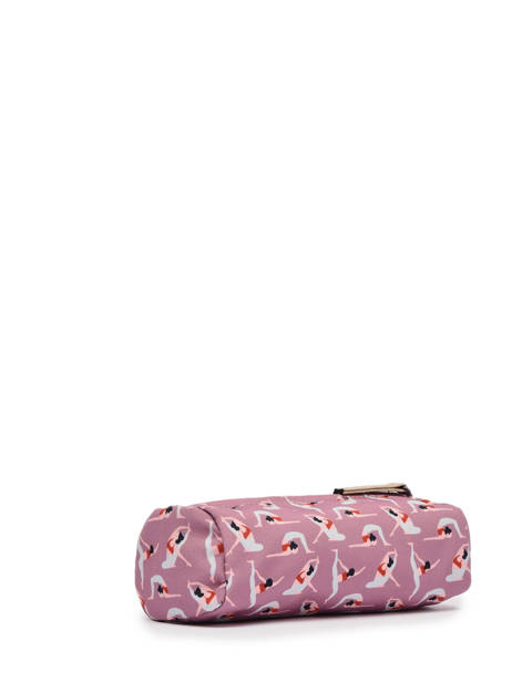 1 Compartment  Pouch Cameleon Pink vintage fantasy STRO other view 2