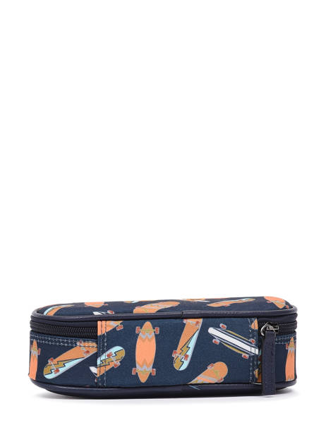 1 Compartment  Pouch Cameleon Blue vintage urban PLUM other view 2