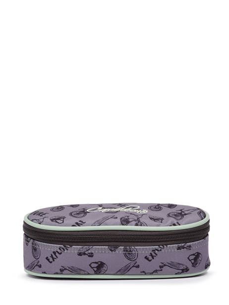 Trousse 1 Compartiment Cameleon Gris vintage urban PLUM