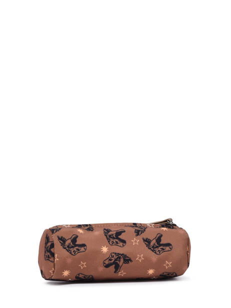 Trousse 1 Compartiment Cameleon Marron vintage urban STRO vue secondaire 2