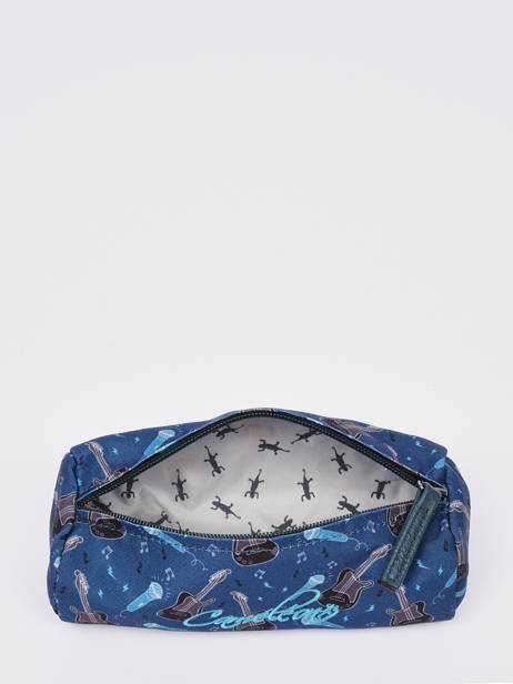 Trousse 1 Compartiment Cameleon Bleu vintage urban STRO vue secondaire 1