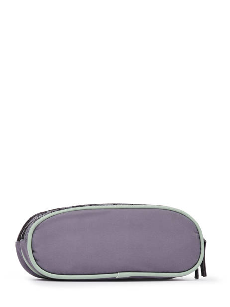 Pencil Case For Boy 2 Compartments Cameleon Gray vintage urban VIB-TROU other view 3