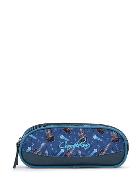 Trousse Enfant 2 Compartiments Cameleon Bleu vintage urban VIB-TROU