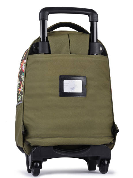 Sac à Dos à Roulettes Enfant 2 Compartiments Cameleon Vert actual SR43 vue secondaire 6