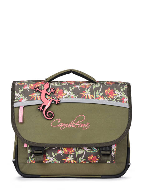 Cartable Enfant 2 Compartiments Cameleon Vert actual BAS-CA35