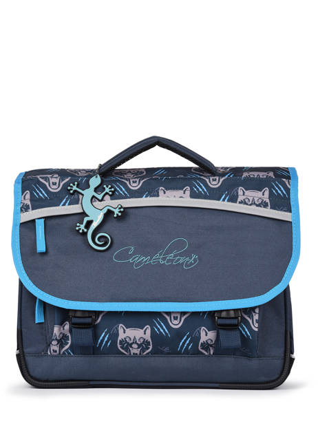 Cartable Enfant 2 Compartiments Cameleon Bleu actual CA38