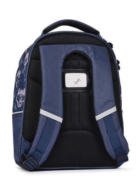 Backpack For Kids 2 Compartments Cameleon Blue actual 63624 other view 5