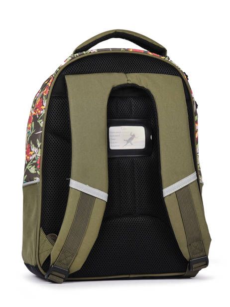 Backpack For Kids 2 Compartments Cameleon Green actual SD43 other view 5
