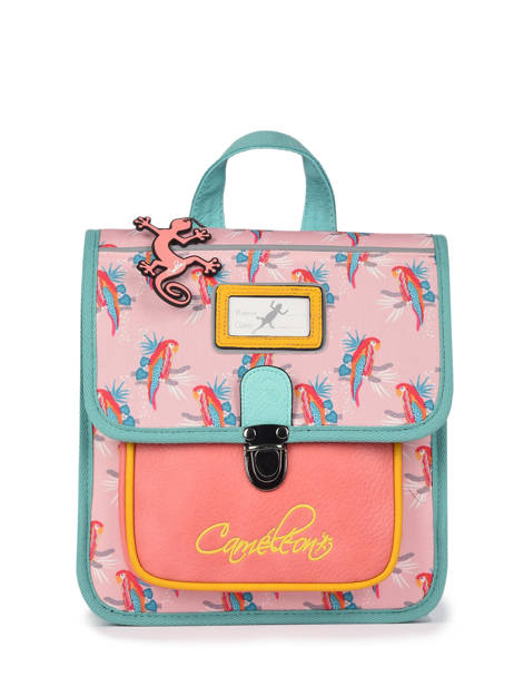 Backpack 1 Compartment Cameleon Pink retro SD30
