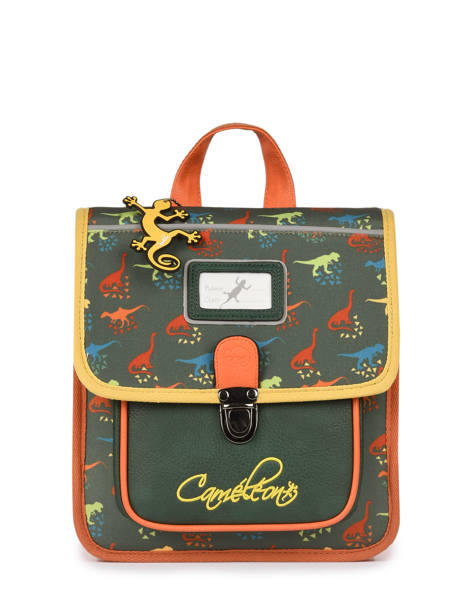 Backpack 1 Compartment Cameleon Green retro SD30