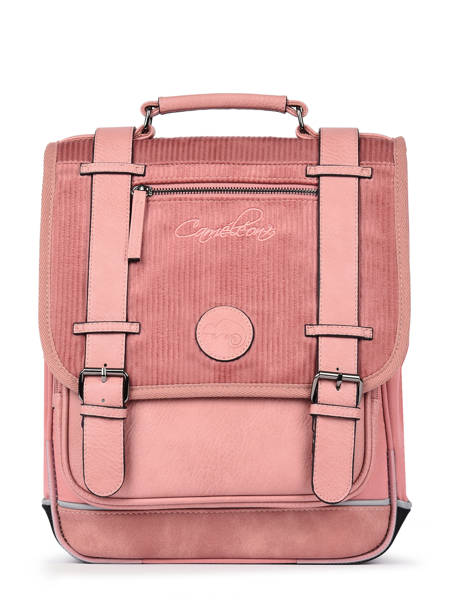 Vintage Velvet Backpack Cameleon Pink vintage velvet SD38