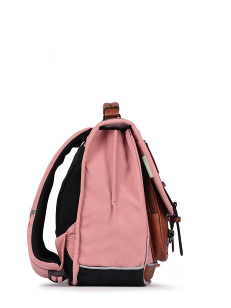 Cartable Enfant 2 Compartiments Cameleon Rose vintage fantasy CA35 vue secondaire 3