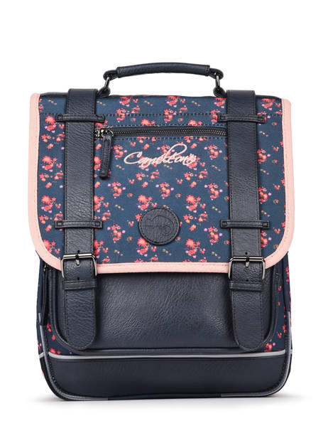 Sac à Dos Enfant 2 Compartiments Cameleon Bleu vintage fantasy SD38