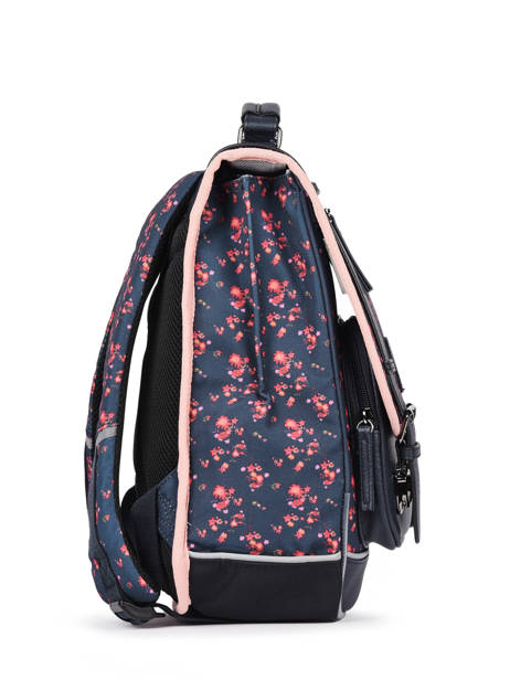 Sac à Dos Enfant 2 Compartiments Cameleon Bleu vintage fantasy SD38 vue secondaire 3