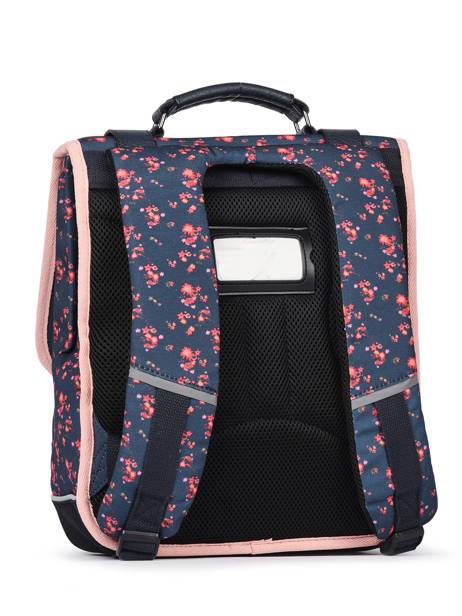 Sac à Dos Enfant 2 Compartiments Cameleon Bleu vintage fantasy SD38 vue secondaire 5